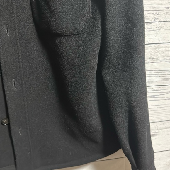 RW&CO. Woolblend Black Shacket - Picture 2 of 7